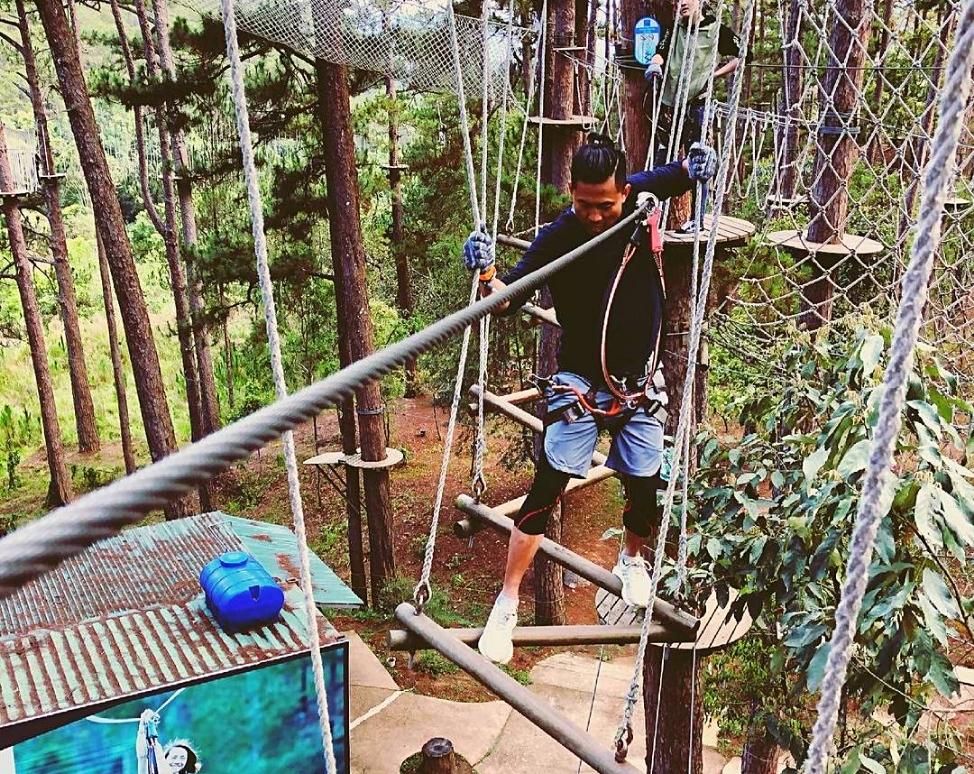 High Rope Course tại thác Datanla (@sam1978vn)
