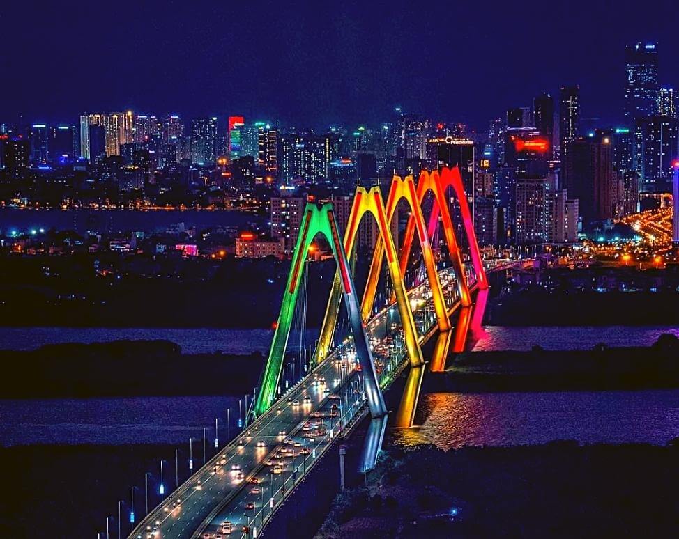 Cầu Nhật Tân - Tìm hiểu về cây cầu nổi tiếng của thủ đô Hà Nội