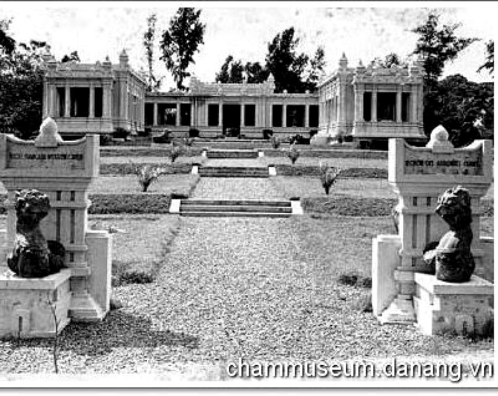 Hình ảnh bảo tàng Chăm Đà Nẵng ngày xưa 