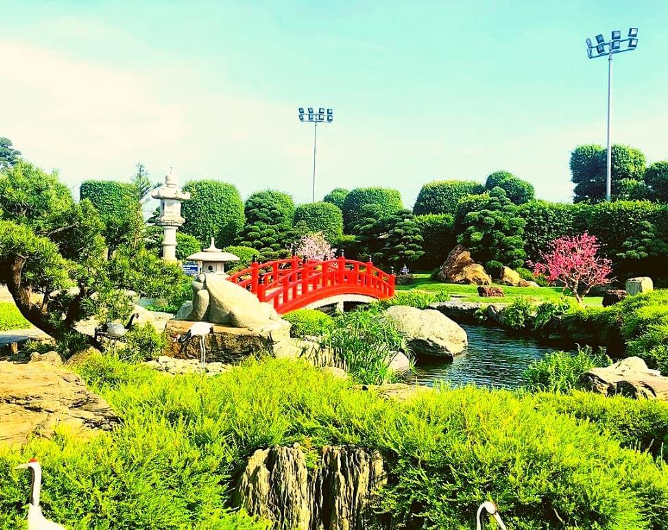 Kinh nghiệm Công viên Đá Nhật Rin Rin Park - hồ cá Koi Hόc Môn