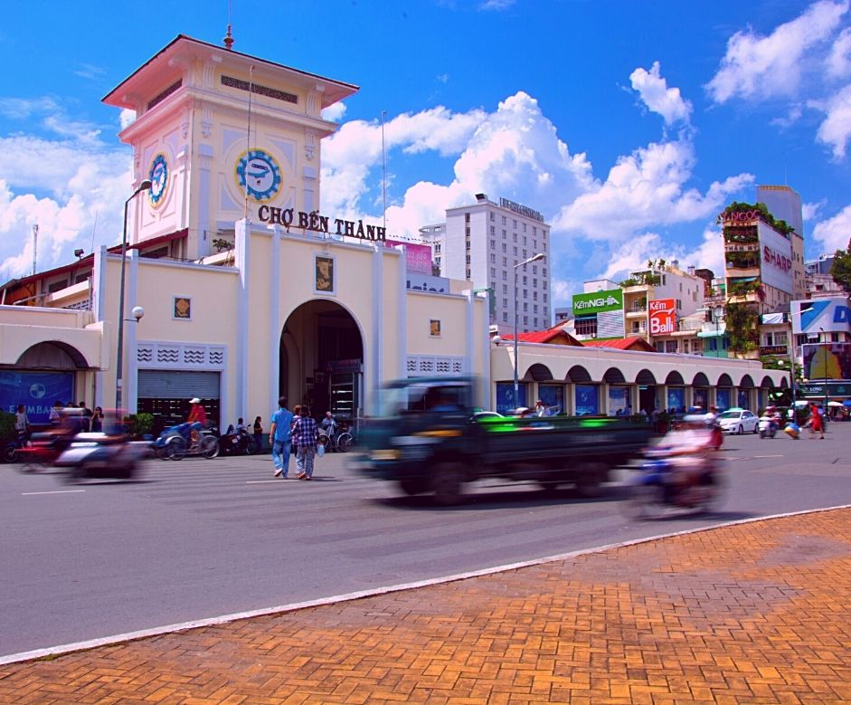 Hình ảnh chợ Bến Thành