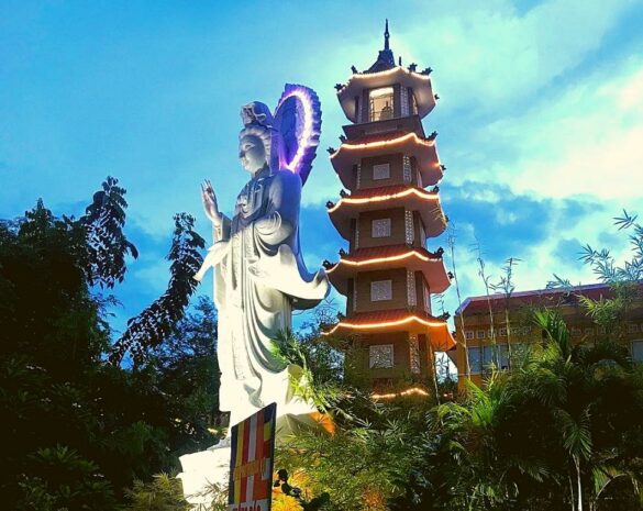 chua xa loi Hình ảnh chùa Xá Lợi