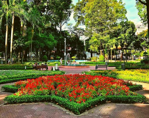 cong vien tao dan Hình ảnh công viên Tao Đàn