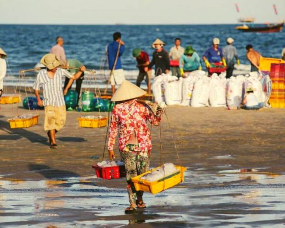 chợ hải sản làng chài phước hải