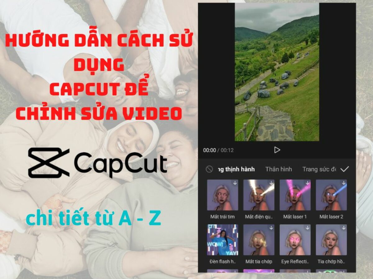 Cách sử dụng CapCut edit video ảnh trên TikTok sáng tạo